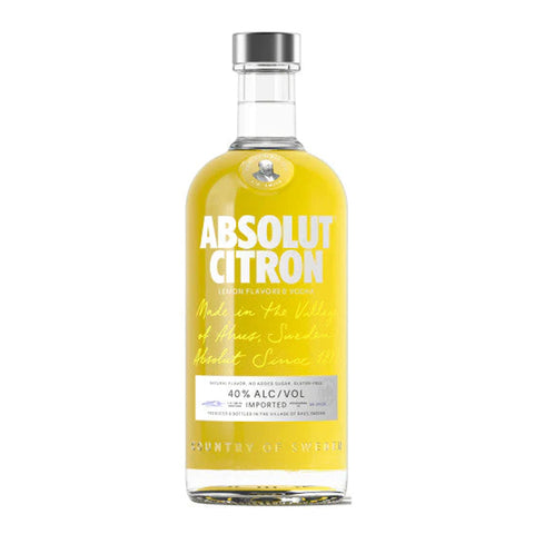 ABSOLUT VOD LEMON 750ML