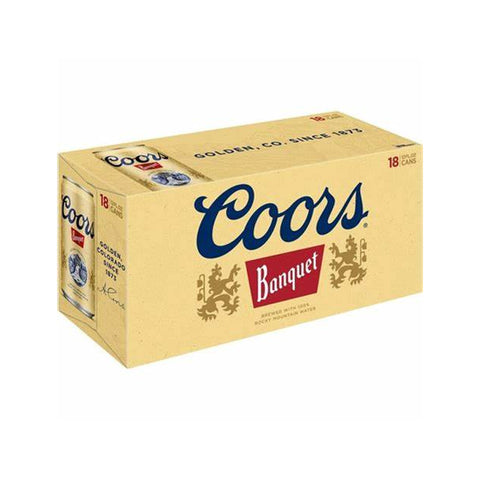 COORS BANQUET 18 CANT