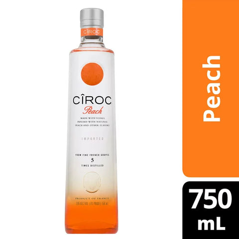 CIROC VODKA PEACH 70 750ML