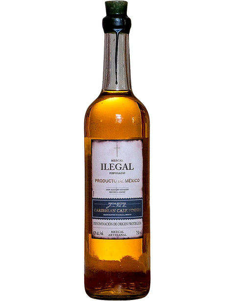 ILEGAL MEZCAL REPOSADO CARIBBEAN CASK FINISH 750ML