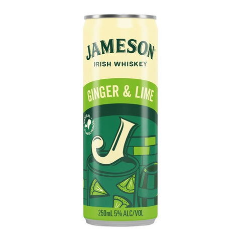 JAMESON GINGER & LIME