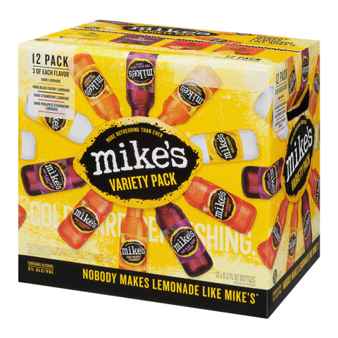 MIKES VARITY PACK 12 BOTTLES