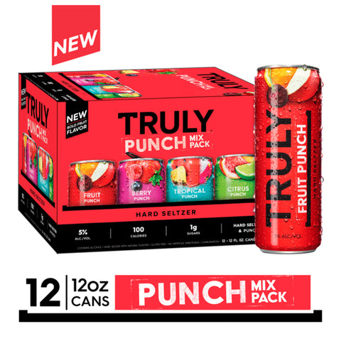 TRULY PUNCH 12PACK