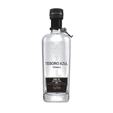 TESORO AZUL TEQUILA ANEJO CRISTALINO 750 ML